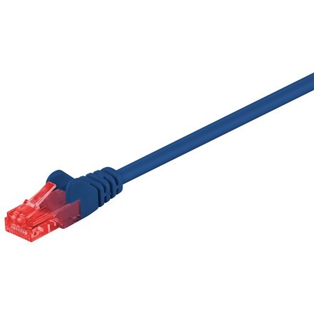 Goobay Cat 6, U/Utp | Patch Cord | Blue