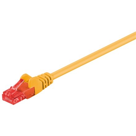 Goobay Cat 6, U/Utp | Patch Cord | Yellow