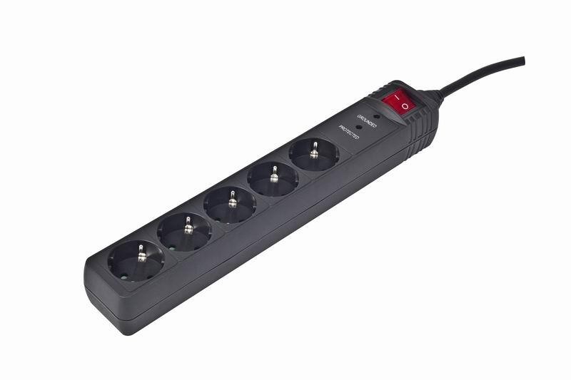 CABLE POWER EXTENSION 4.5M 5OUTL GEMBIRD