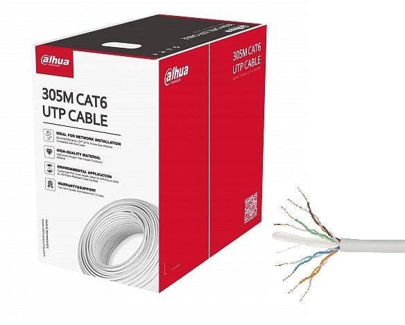 Dahua Cable Cat6 Utp 305M White/Pfm920i-6Un-C Dahua