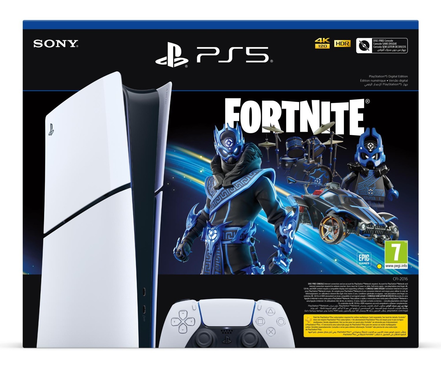 Sony Playstation 5 Console Slim 1Tb/W/O Bundle 711719593348 Sony