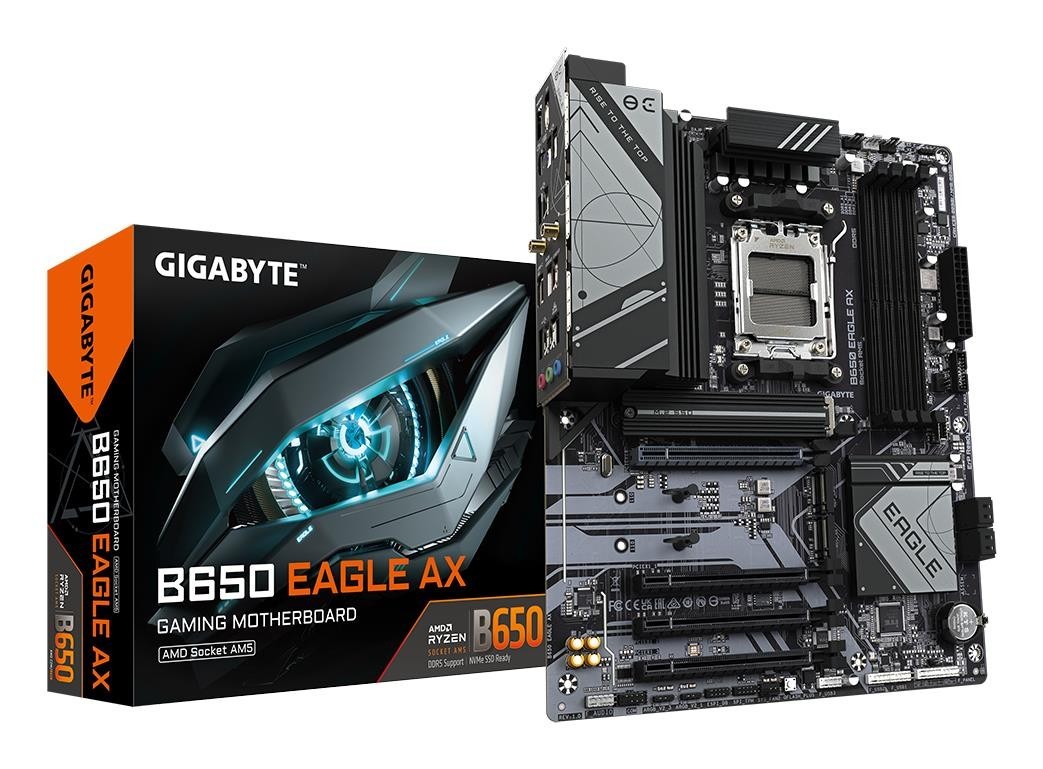 Gigabyte Mainboard|GIGABYTE|AMD B650|Socket Am5|Atx|Ram DDR5-SDRAM|4xSlots|Wi-Fi Yes|Bluetooth Yes|3xNumber Of M.2 (M) slots|GIGA