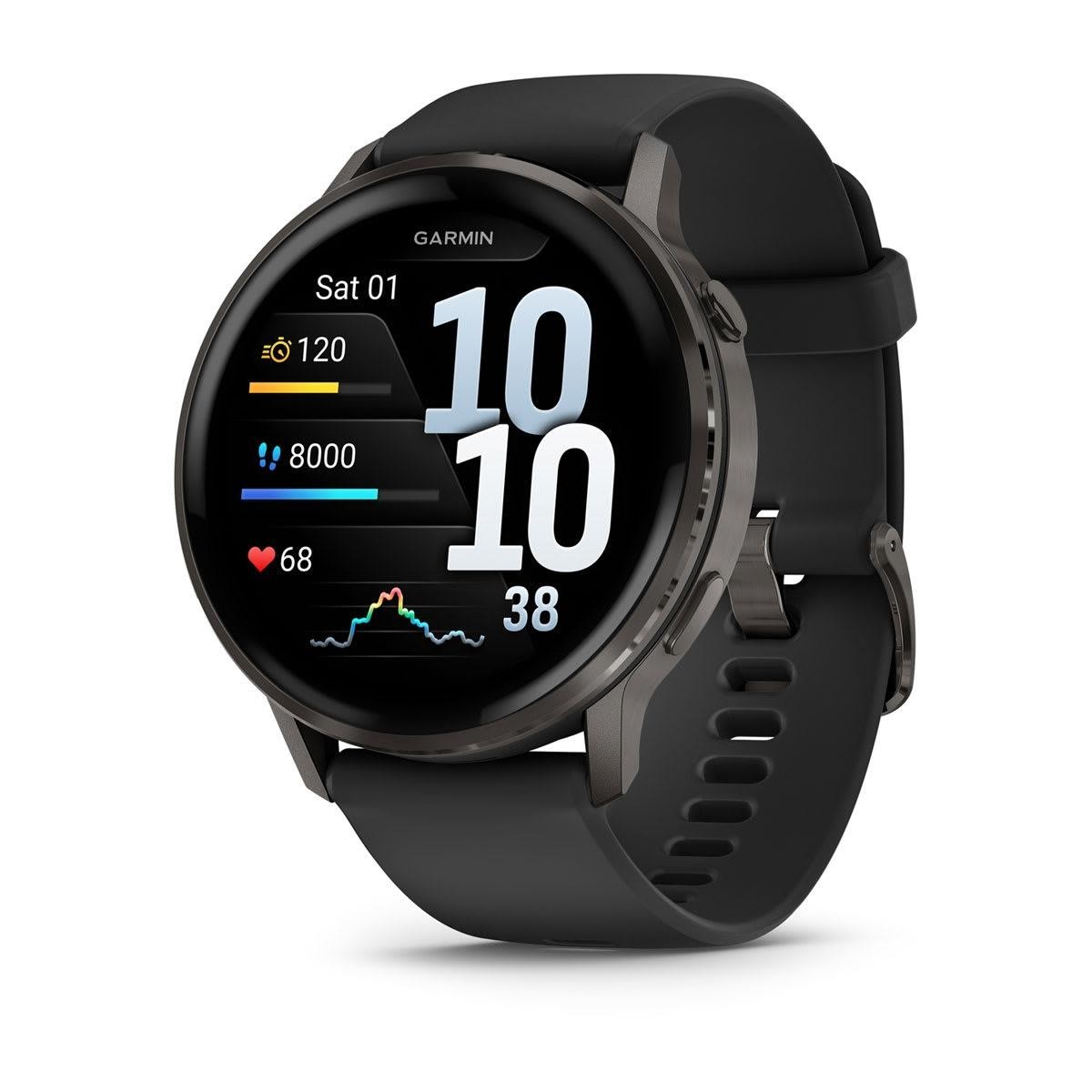Garmin Smartwatch Venu 4 45Mm/Slate/Blk 010-03014-00 Garmin