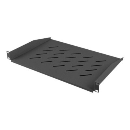 Lanberg 19' Fixed Shelf 1U/483x315mm, Max Load Capacity Up To 25KG | Ak-1008-B | Black