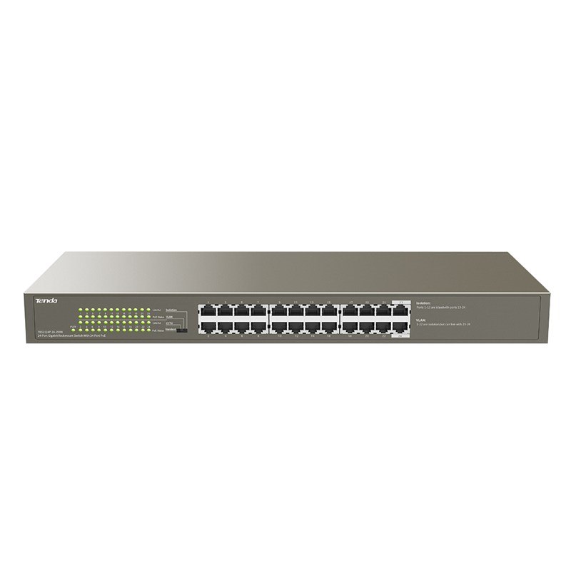 Tenda 24-Port Ge Poe+ Switch