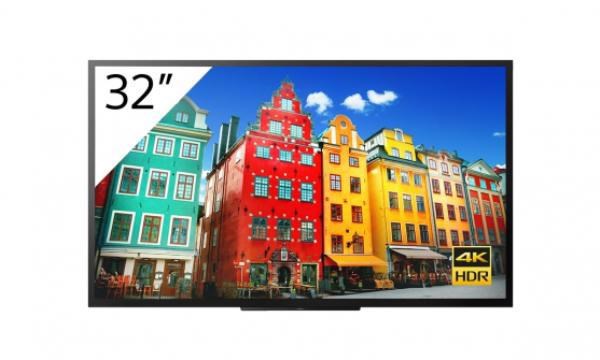 Sony Bravia BZ Standard Commercial 32" Led-Qfhd 4K (3840 X 2160), 24/7, X1 4K HDR Processor, Android, Anti Glare, Dolby Vision, Brightness (440-CD/M2)