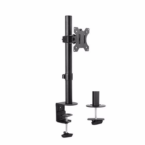 Brateck Single Screen Economical Articulating Steel Monitor Arm Fit Most 13'-32' LCD Monitors, Up To 8KG Per Screen Vesa 75X75/100X100