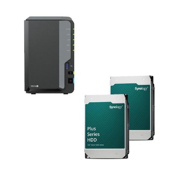 Synology Bundle Saver - 1 X DS224+ &Amp; 2 X Synology Plus Drives 4TB