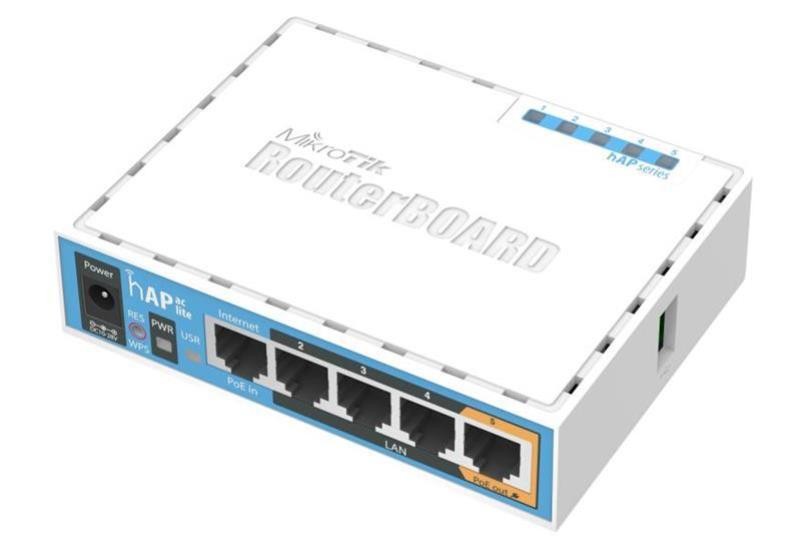 Mikrotik RB952Ui-5ac2nD Hap Ac Lite 650MHz Cpu 64MB Ram 5xLAN Usb