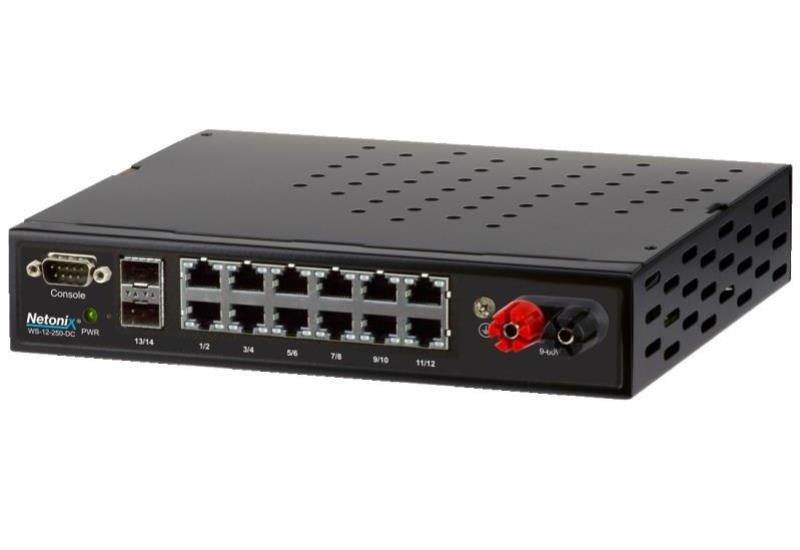 Netonix WS-12-250-DC 12-Port Managed Poe Switch DC 250W