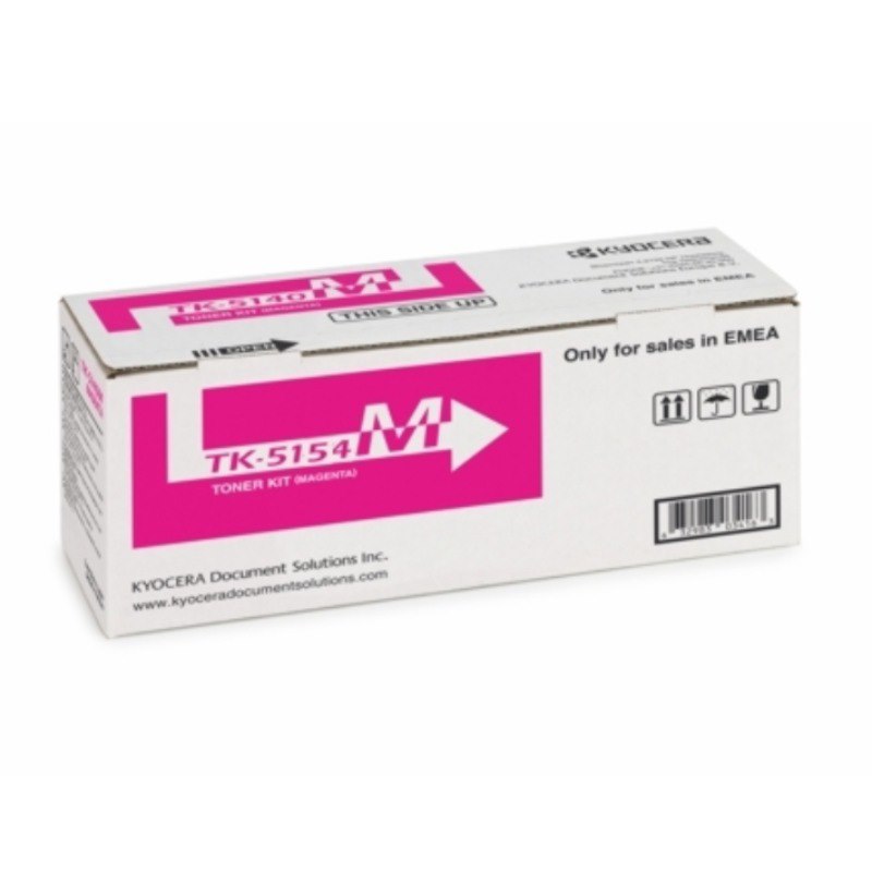 Kyocera TK-5154M Magenta Toner Kit (10,000 Yield @ Iso)