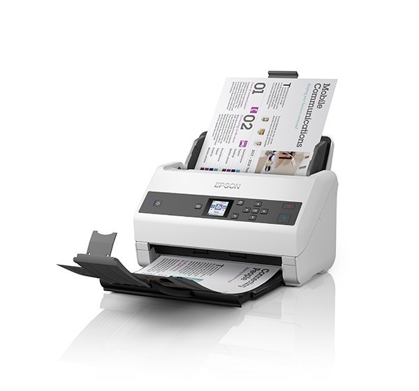 Epson Workforce DS-870 Led Scanning, 600Dpi, 65PPM/ 130Ipm, 100 Sheet Adf