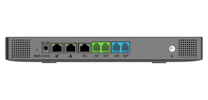 Grandstream Asterisk 16, 500 Users/100 Concurrent Calls, 2 X Fxo/Fxs, No Video Capability