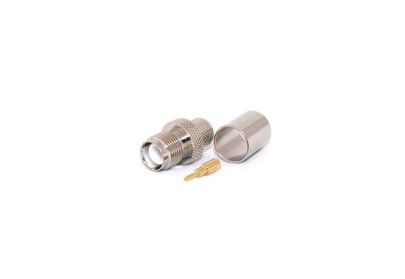 Go Wireless RP-TNC Female Crimp Connector For Lmr400/Rg8u
