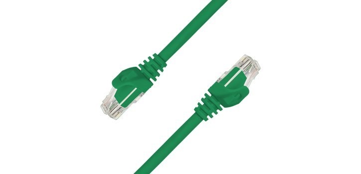 Go Wireless 0.3 Metre Cat6 Utp Indoor Ethernet Cable - Green