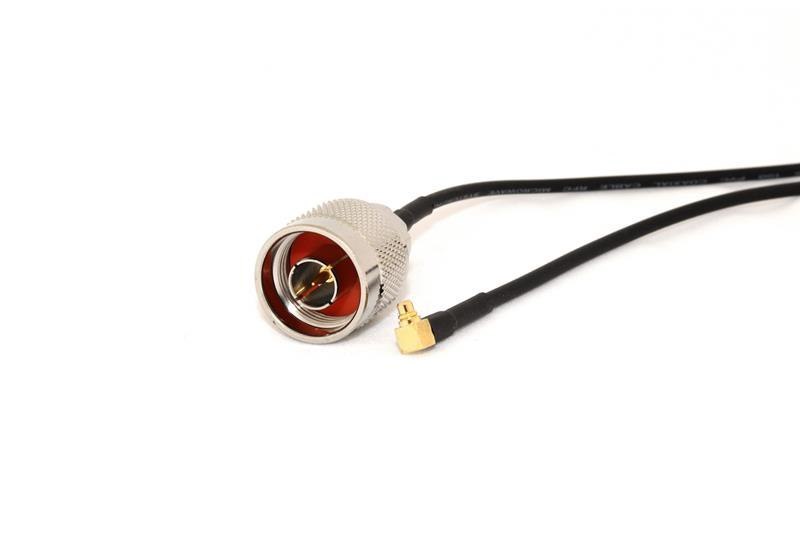 Go Wireless N-Male To MMCX Male Right Angle 20CM Coax Pigtail