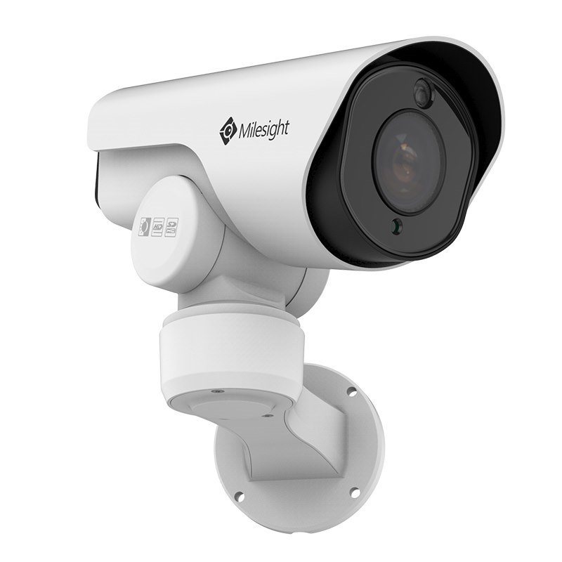 Milesight 4K Ndaa Ai 20X PTZ Bullet Plus Network Camera - Multi Cable Out