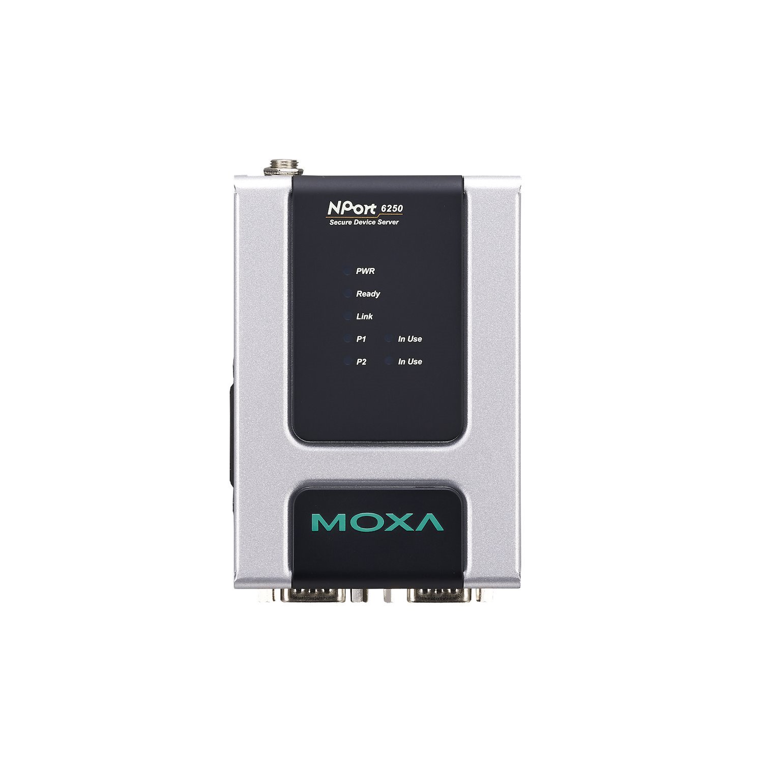 Moxa | NPort 6250-S-SC | 2 Port RS-232/422/485 To Single-Mode Fiber | SC Connector | Secure Device Server