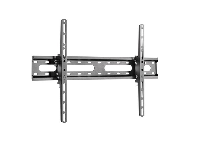 Brateck KL31-46T Super Economy Tilt TV Wall Mount, Fit Screen Size: 37'-80' Up To 45 KG, Fine Texture Black, 53X635X420MM (New)