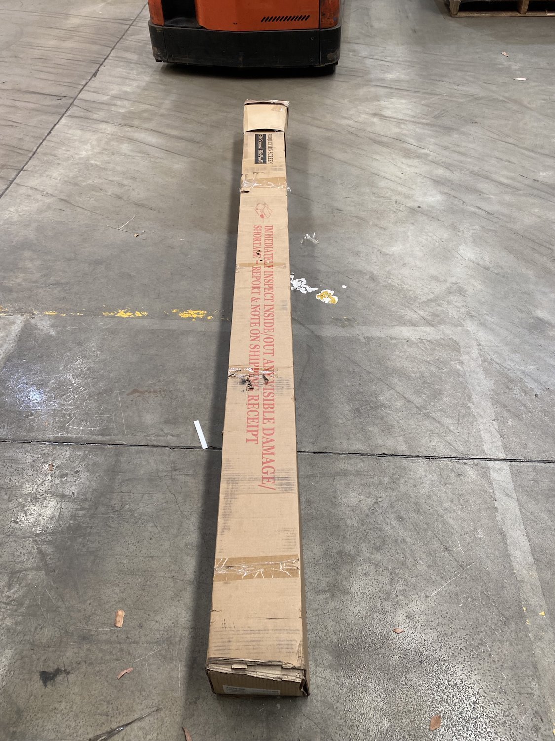 Elite Screens 100 Portable 169 Pull-Up Projector Screen Open Box