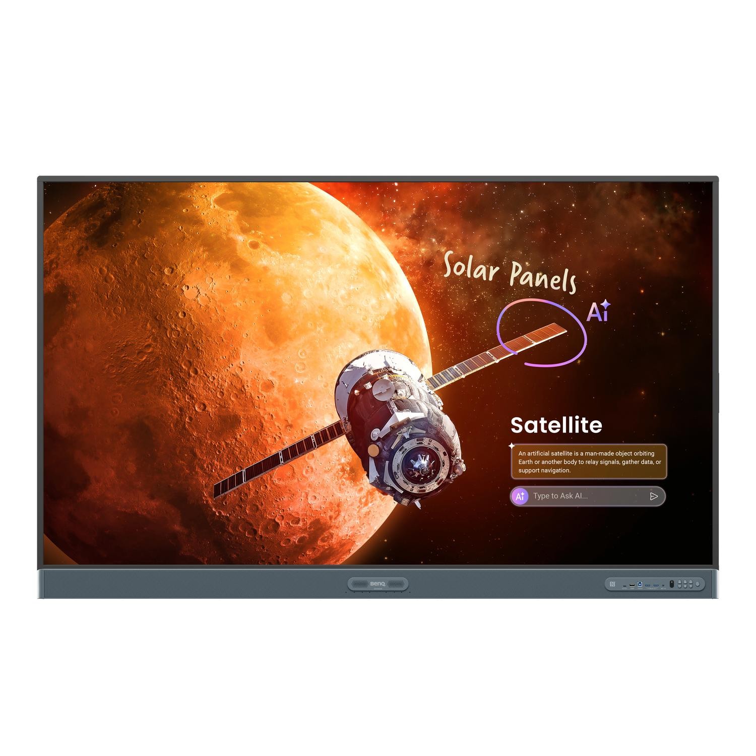Benq 75 RP7505 4K Uhd 450 Nits 15001 Contrast Android 15 - Wifi Included - 5YRS WTY