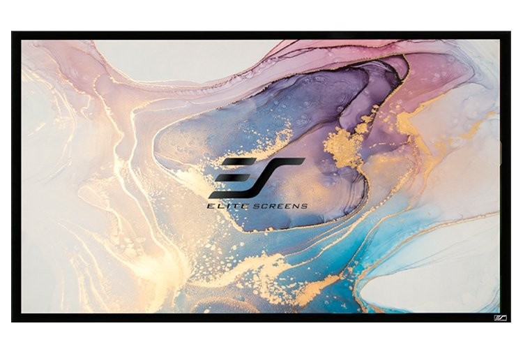 Elite Screens Es 150 R150wh1-A8k Ezframe Acoustic Pro 8K Fixed Frame Screen