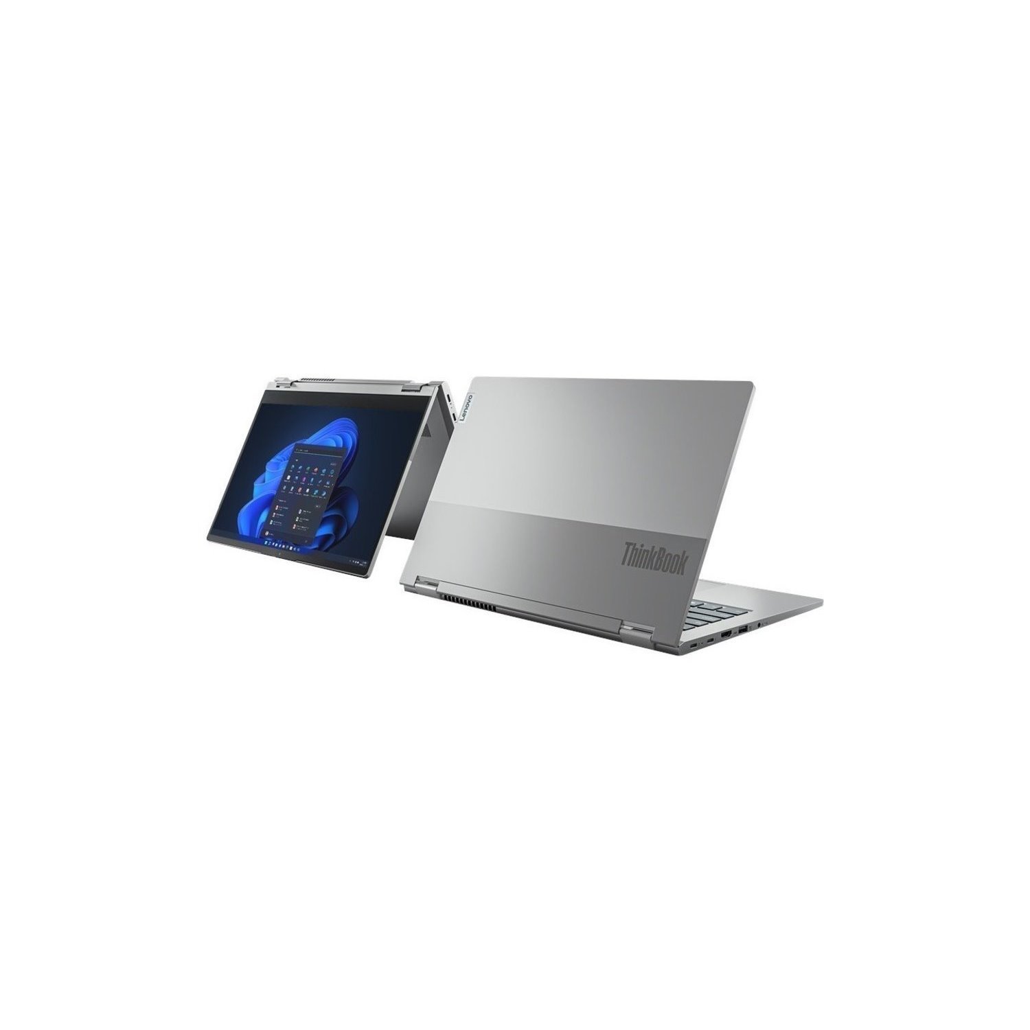 Lenovo ThinkBook 14 G4 IML 21MX000CCA 14" Touchscreen Convertible 2 in 1 Notebook - WUXGA - Intel Core Ultra 5 125U - 16 GB - 256 GB SSD - English, French Keyboard - Luna Gray