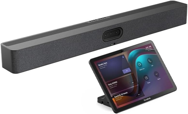 Yealink Leading Platform Collaboration Bar For Medium To Large Rooms