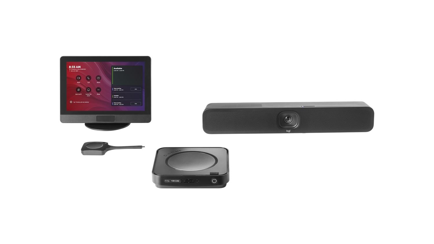 Barco Hub Core Kit And Logitech Meetup2 Bundle