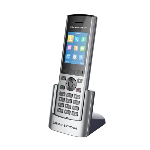 Grandstream DP730 Cordless High-Tier Dect Handset, 240X320 Colour LCD, 3 Programmable Soft Keys, 40HRS Talk Time & 500HRS Standby Time