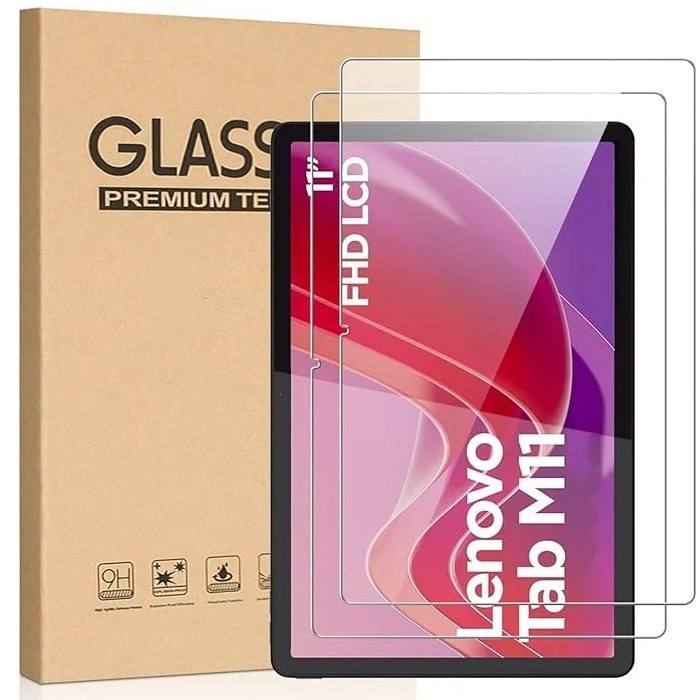Usp Lenovo Tab M11 (11') Premium Tempered Glass Screen Protector - Anti-Glare, Durable, Scratch Resistant, Dust Repelling, Ultra Clear, Non-Adhesive
