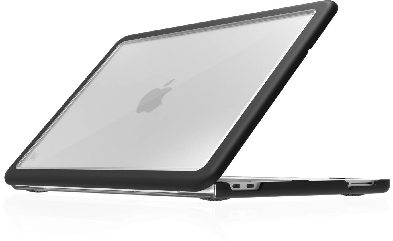 STM Goods Dux Ultra Case for Apple MacBook Neo - Clear, Black