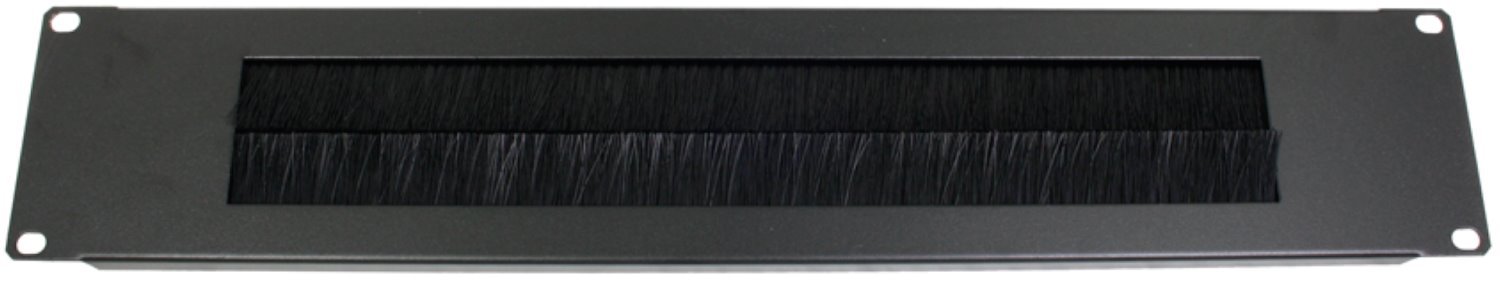 2U Brushed Cable Management Bar to Support 6-way PDU