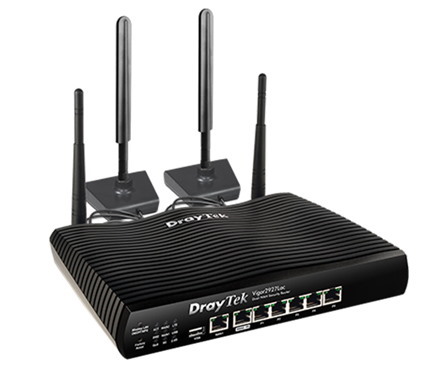 DrayTek Vigor 2927Lac Simultaneous Dual-WAN WiFi 5 3G/4G LTE Cat 6 Router