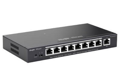 Ruijie Reyee RG-ES209GC-P 8-Port Smart Cloud Managed GbE PoE+ Access Switch w/ 1 x 1GbE RJ45 Port