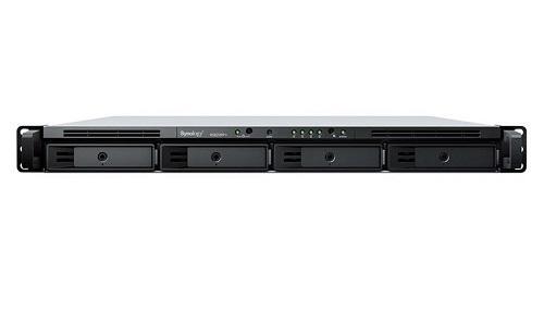 Synology RS822RP+, 4 Bay Nas (No Disk), Ryzen V1500B, 2GB,GbE(4),USB(2),eSATA,RPS,1U,3YR