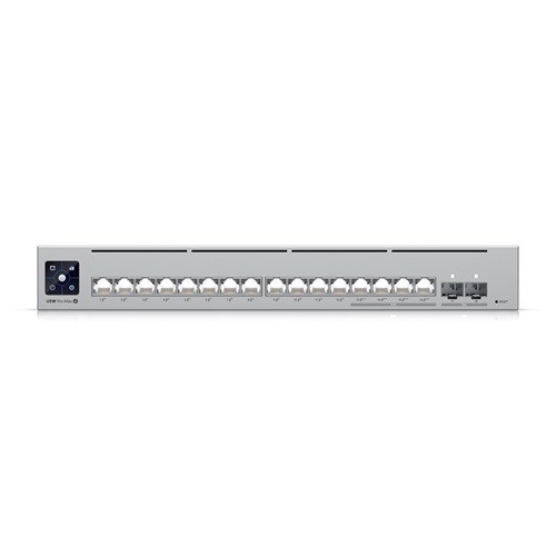 Ubiquiti USW-Pro-Max-16-PoE-AU UniFi 16 Port 180W, Layer 3 Etherlighting™ Switch With 2.5 GbE And PoE++