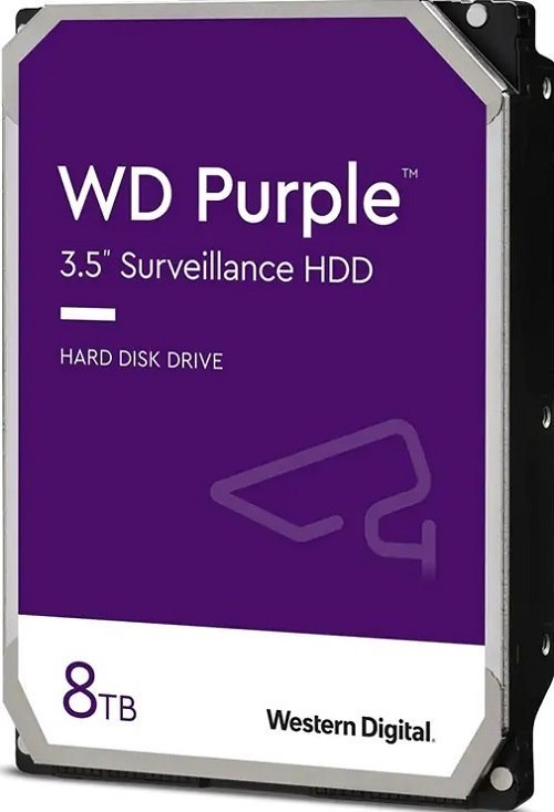 Western Digital WDD HDD Sata-8Tb-Purple-Wd85purz