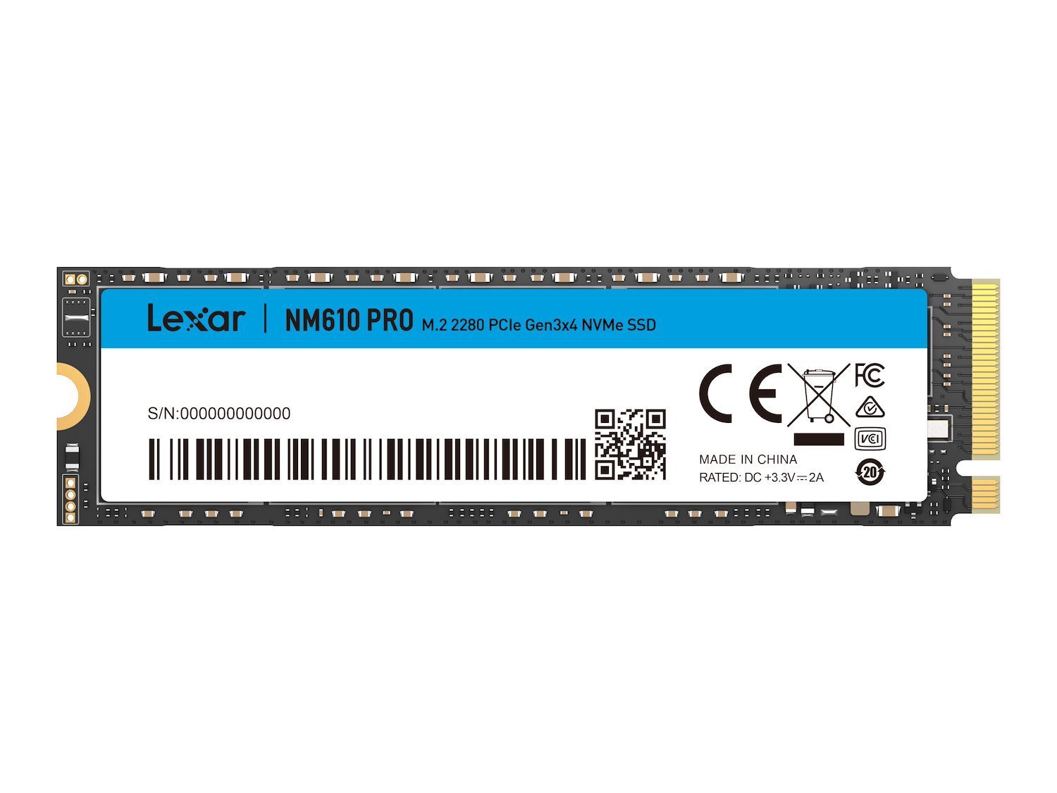 Lexar Media LXR SSD 1TB-LNM610P001T-RNNNG-M2