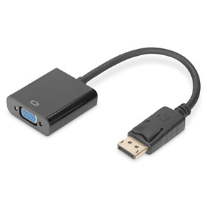 Digitus DB-340403-001-S DisplayPort (M) To Vga (F) Adapter Cable