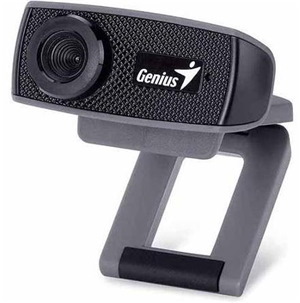 Genius FaceCam 1000X 720P HD Webcam 3X Digital Zoom W/Mic Built In Universal Clip Fits LCD Monitors