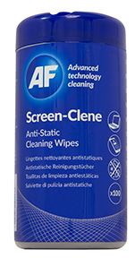Af Ascr100t Screen-Clene Anti-Static Screen Wipes Tub Of 100