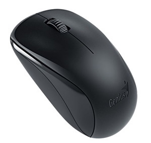 Genius NX-7000K Travel Wireless Mouse - Black Usb - 1200 Dpi - BlueEye
