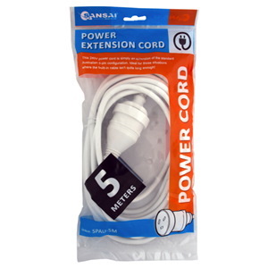 Sansai Spau-5M Power Extension Lead - 5M