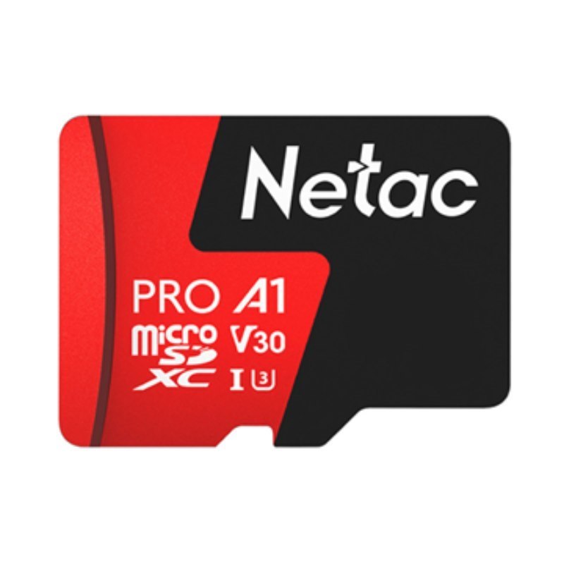 Go Wireless Netac P500 Extreme Pro microSDXC V30 Card With Adapter 128GB