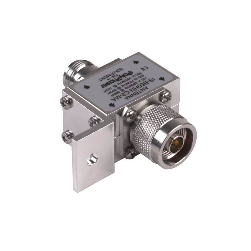 PolyPhaser Is-B50ln-C2-Ma N-Male To N-Female 10MHz To 1GHz DC Coax Blocking Surge Protector