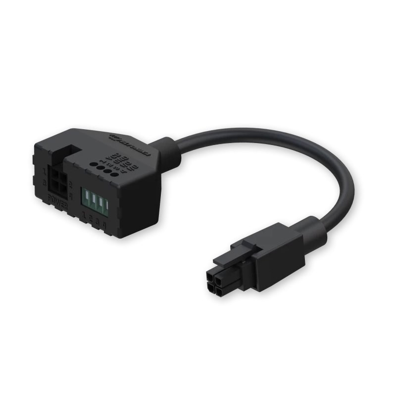 Teltonika 4-Pin Power Adapter With I/O Access For Rut300, Rutx08, Rutx10, TSW100, TSW110