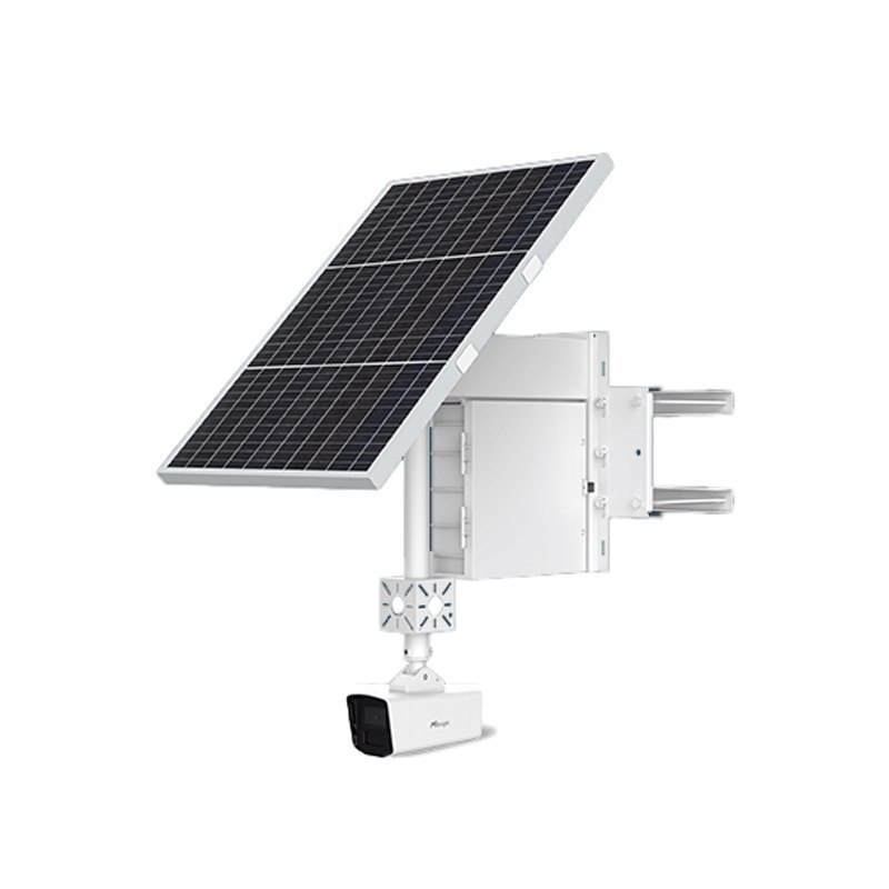 Milesight 4MP 4G Solar-Powered LPR Security Camera Kit