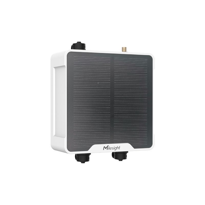 Milesight Uc511-Ea Au915/As923 Solar Powered LoRaWan IoT Controller With External Antenna And Latching Solenoids And Pulse Meter Support