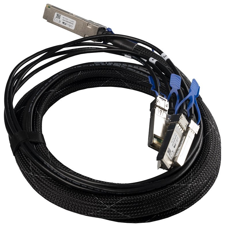 MikroTik XQ+BC0003-XS+, QSFP28 To 4X SFP28 Break-Out Cable